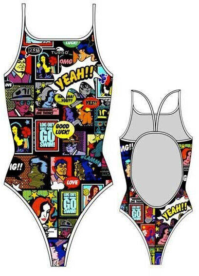 Turbo Yeah Comic Swimsuit Women (894682-99) multicolor