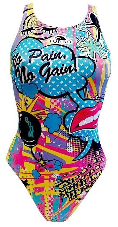 Turbo Crazy Comic Swimsuit Women (8303621-66) multicolor