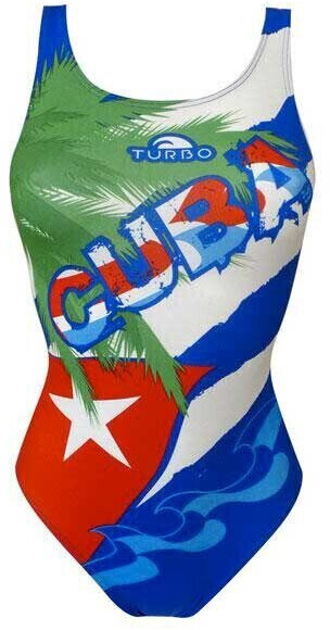 Turbo Cuba Palmera Swimsuit Women (894831-99) green/blue