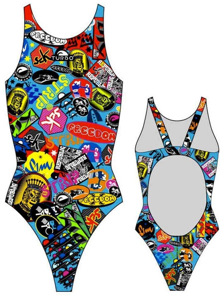 Turbo Stickers Swimsuit Women (894391-0099) multicolor