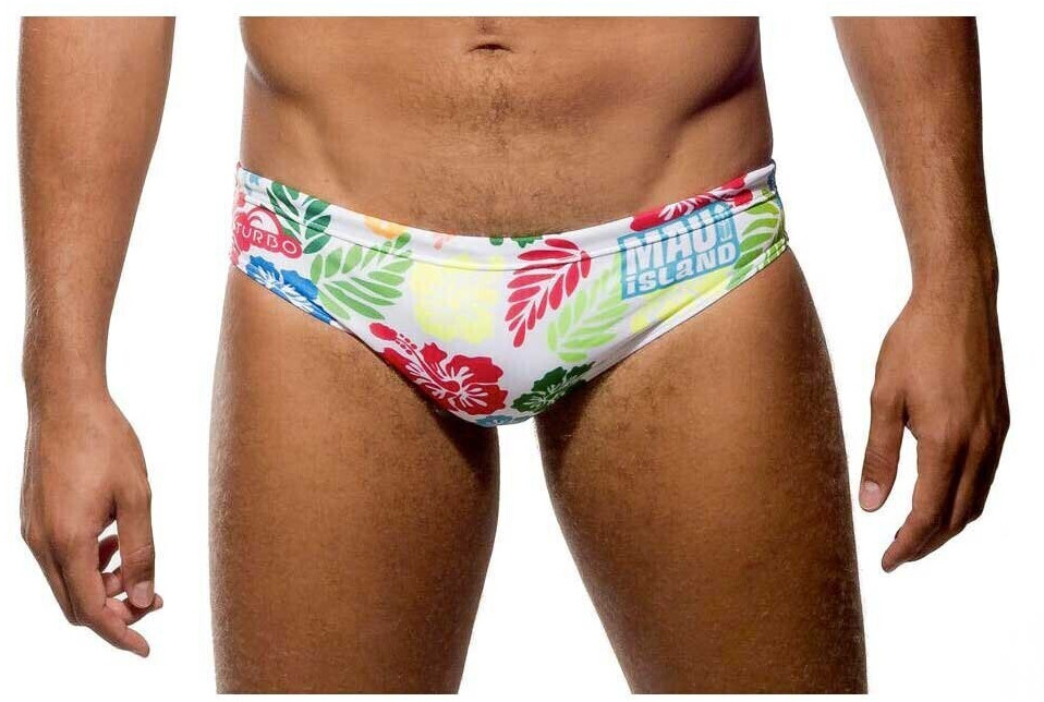 Turbo Island Swimming Brief Men (79972-3) white