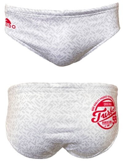 Turbo Plain Swimming Brief Men (731004-003) white