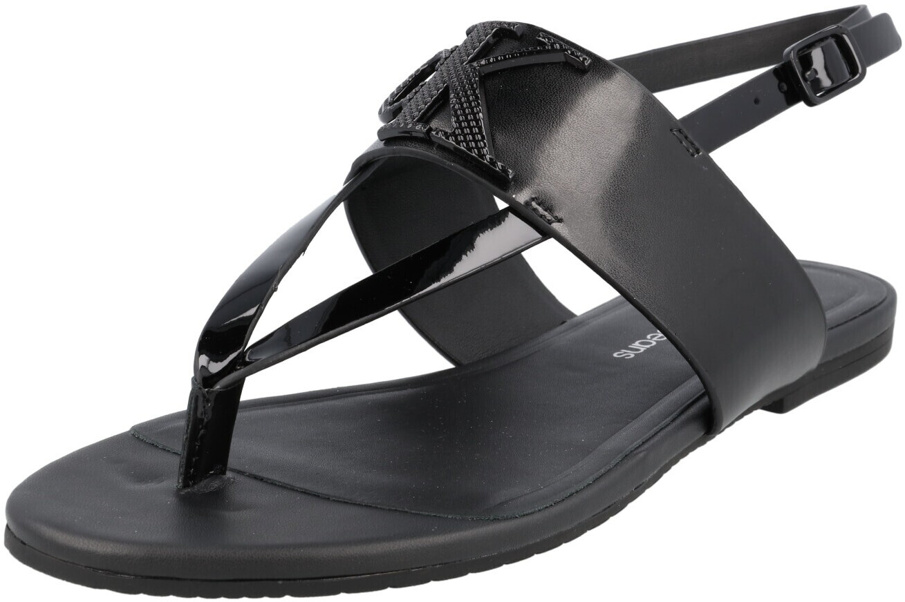 Calvin Klein Jeans Flat Sndal Toepost Hw YW0YW00953 black