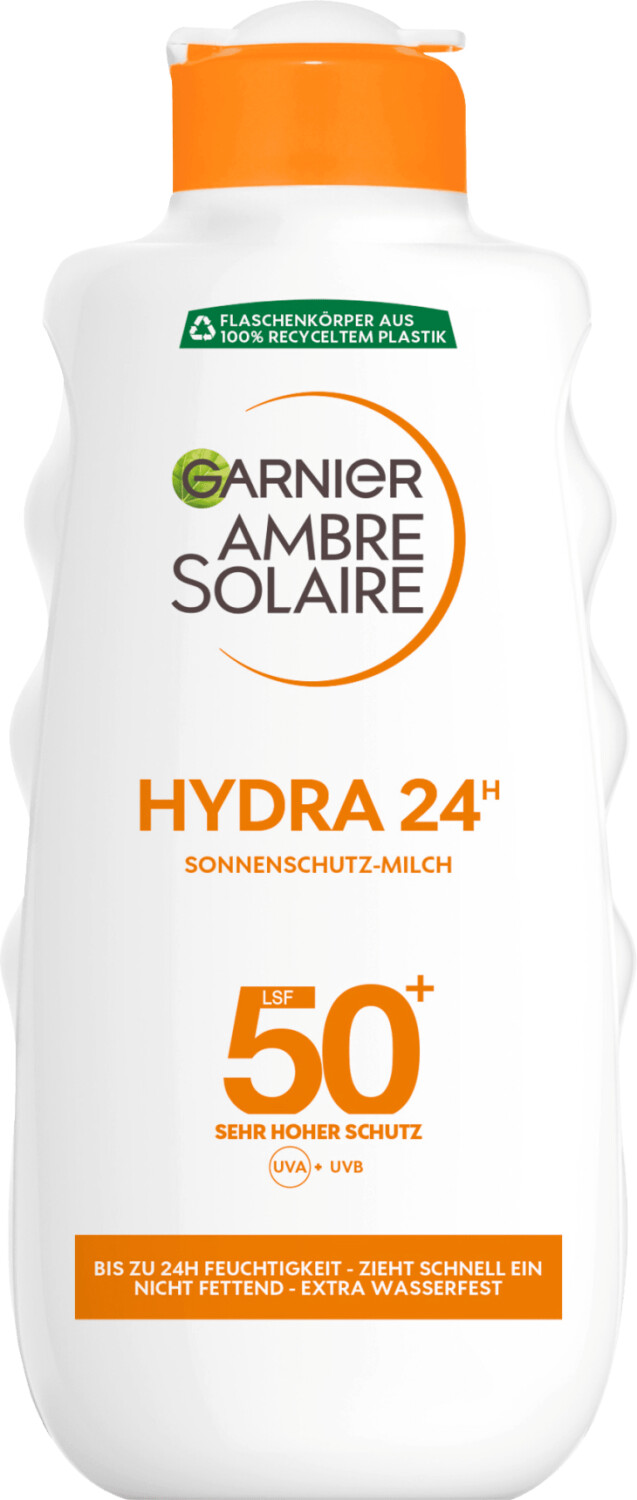 8,94 Garnier | Ambre LSF Solaire ab 24H 50+ (200ml) Hydra Sonnenmilch Preisvergleich € bei
