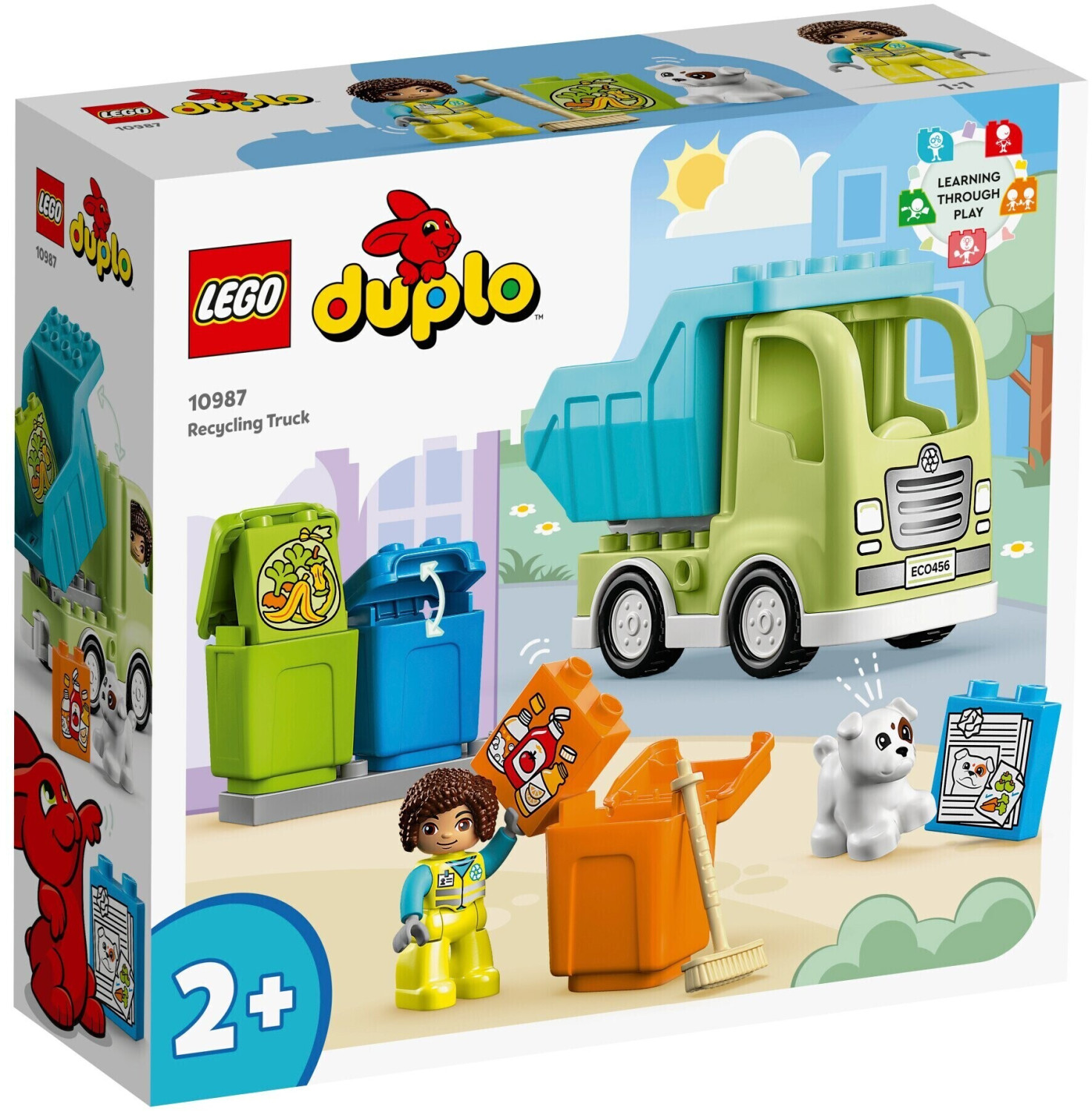 LEGO DUPLO Town 10969 - Le Camion de Pompiers, Jouet Enfants 2 Ans