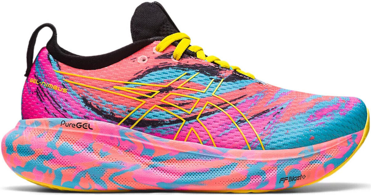 Asics gel nimbus femme jaune deals