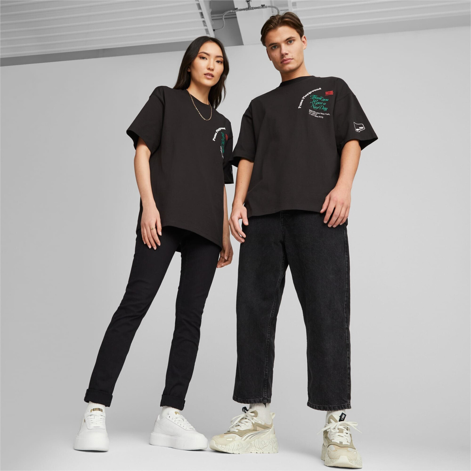Puma UPTOWN Graphic T-Shirt (537972) black