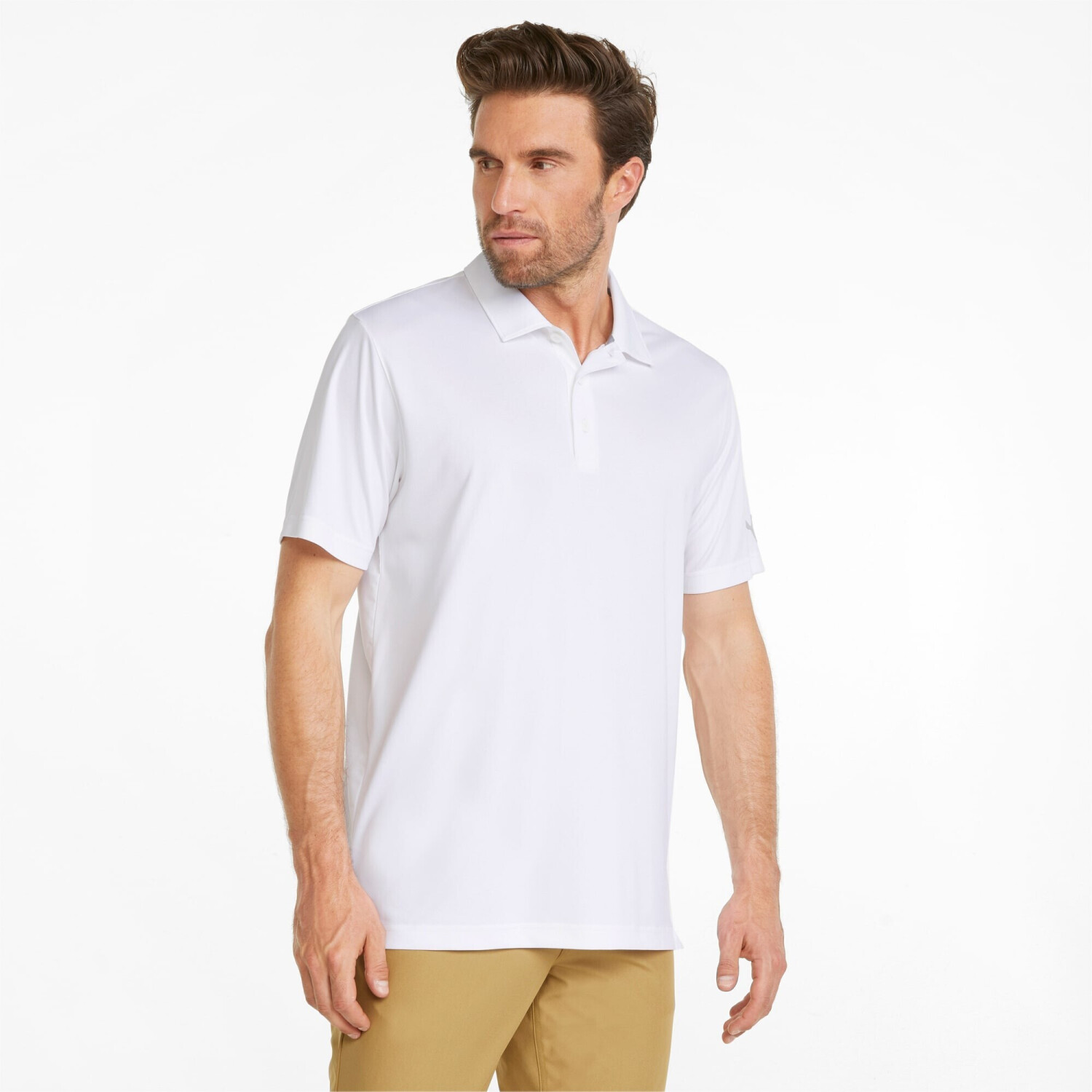 Puma Gamer Golf Polo Shirt (599120) white