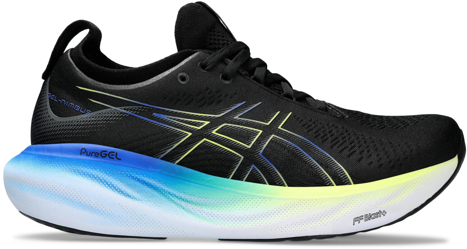 Asics Gel Nimbus 25 1011B547 004 black glow yellow a 130 50 oggi Migliori prezzi e offerte su idealo