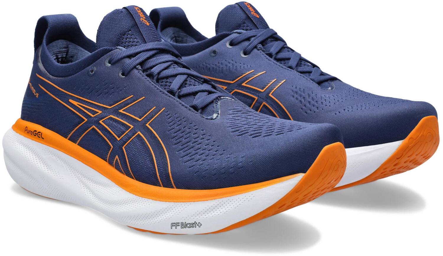 Asics Gel Nimbus 25 1011B547 403 deep ocean bright orange a 119 00 oggi Migliori prezzi e offerte su idealo