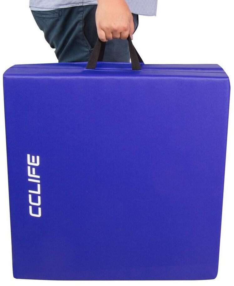 CCLife Technic Klappbare Turnmatte 180x60cm blau ab 32,99