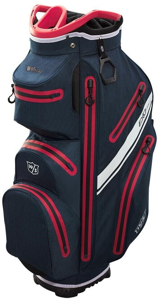 Wilson Staff EXO Dry Cartbag dunkelblau rot weiss ab 206 63 Preisvergleich bei idealo