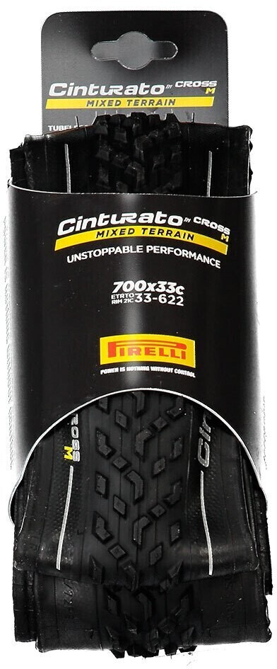 Gravel Cinturato Cross Mixed 700 Tubeless Gravel black 700C x 33
