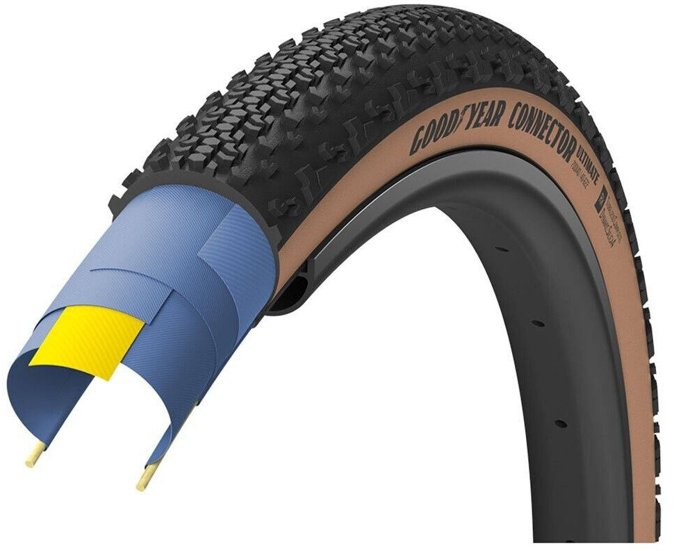 Gravel Connector Ultimate 120 Tpi Tlc 700 Tubeless Gravel black 700C x 35