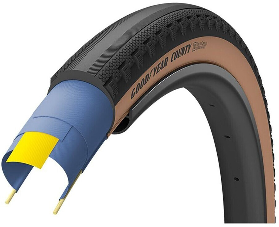 Gravel County 700 Tubeless Gravel black 700 x 40