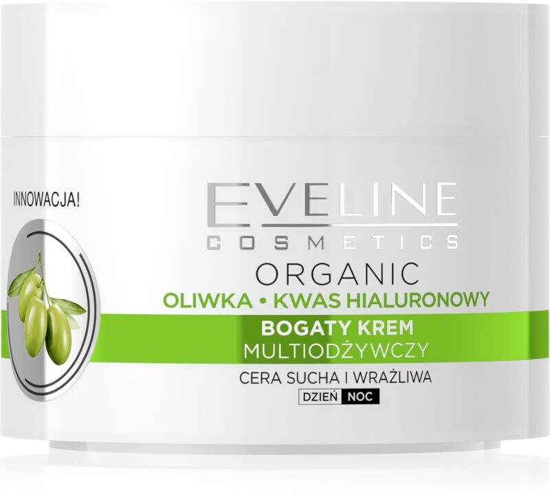 Photos - Other Cosmetics Eveline Cosmetics Eveline Eveline Green Olive Moisturizing Day & Night Cream  (50ml)