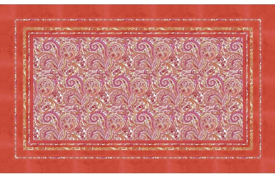 Bassetti Tovaglia Roccaraso In 100% Cotone, Blu, 150x250 Cm, 9324147 - 2