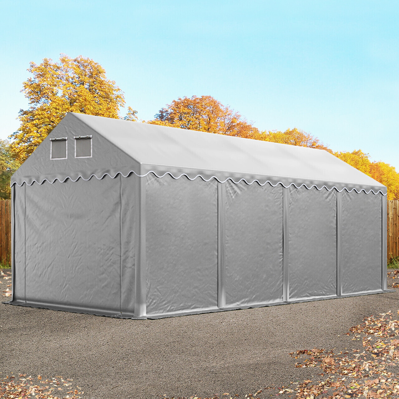 Toolport Storage Tent PVC 800 400 x 800 cm (7633bl)
