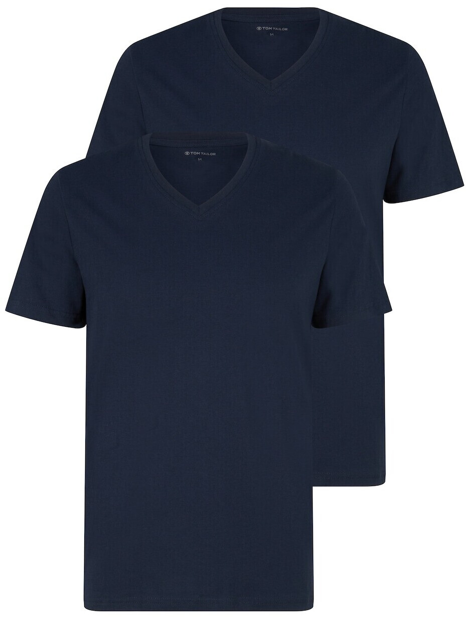| 12,99 Preisvergleich Doppelpack (1008639) bei ab T-Shirt Tailor blue € Tom