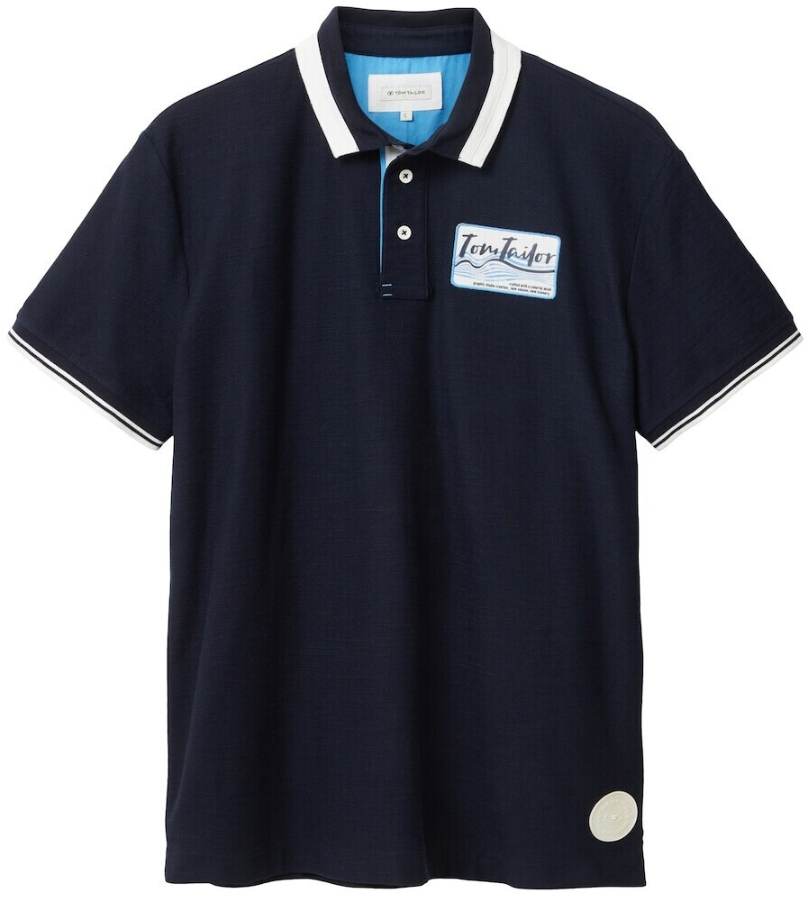 Tom Tailor Poloshirt mit Print (1036340) sky captain blue ab 10,38 € |  Preisvergleich bei