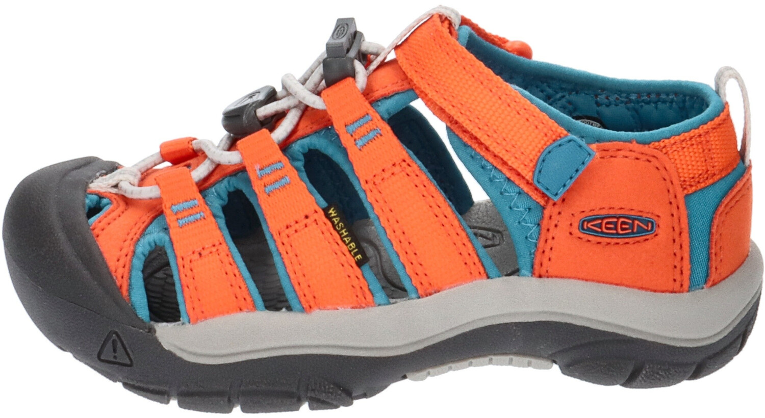 Keen Kid's Newport H2 safetyorange/fjordblue