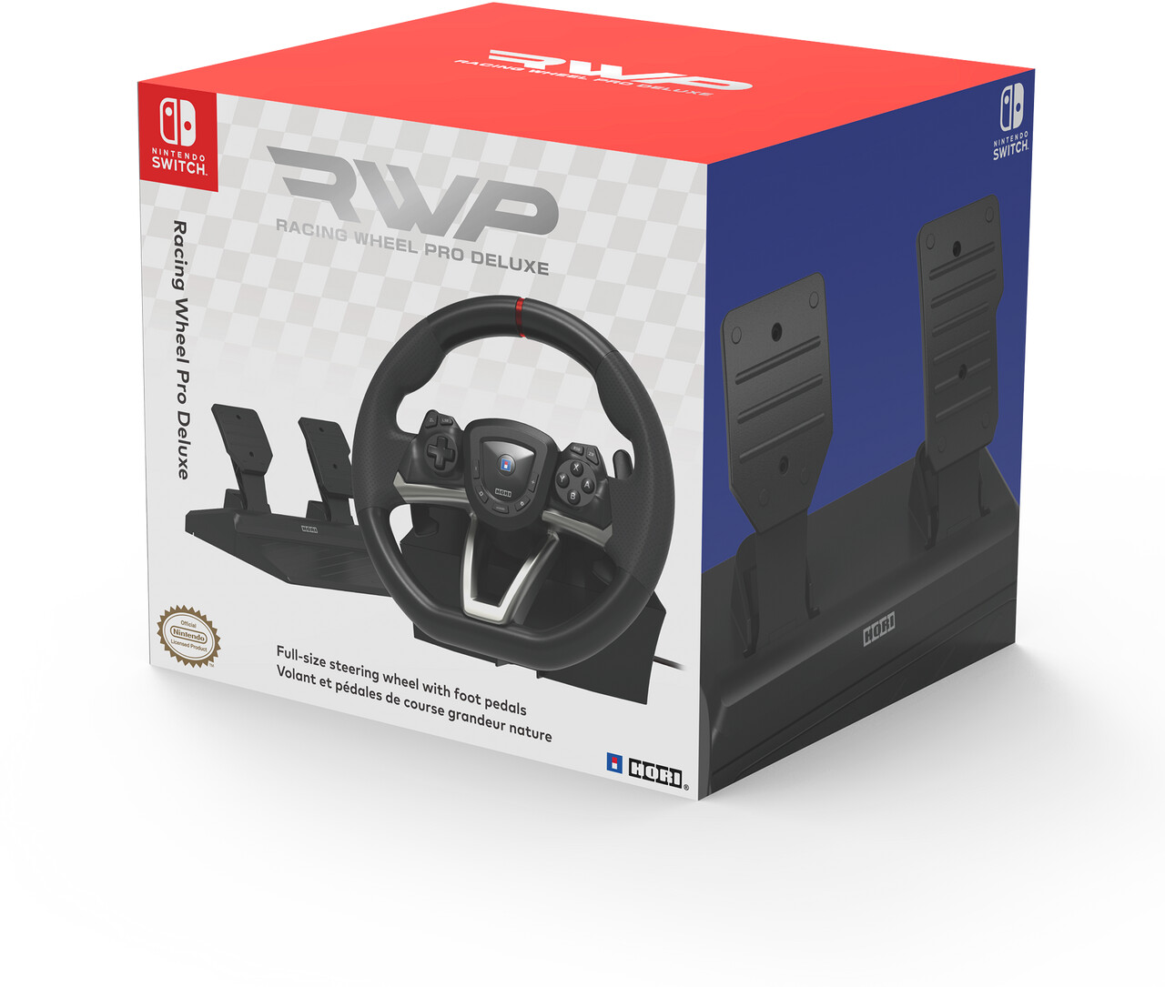 Soldes Hori Nintendo Switch Racing Wheel Pro Deluxe 2024 au