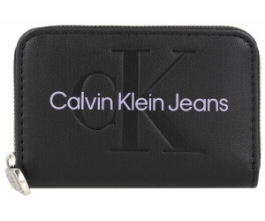 Calvin Klein Jeans Portafoglio piccolo da donna Sculpted Med Zip