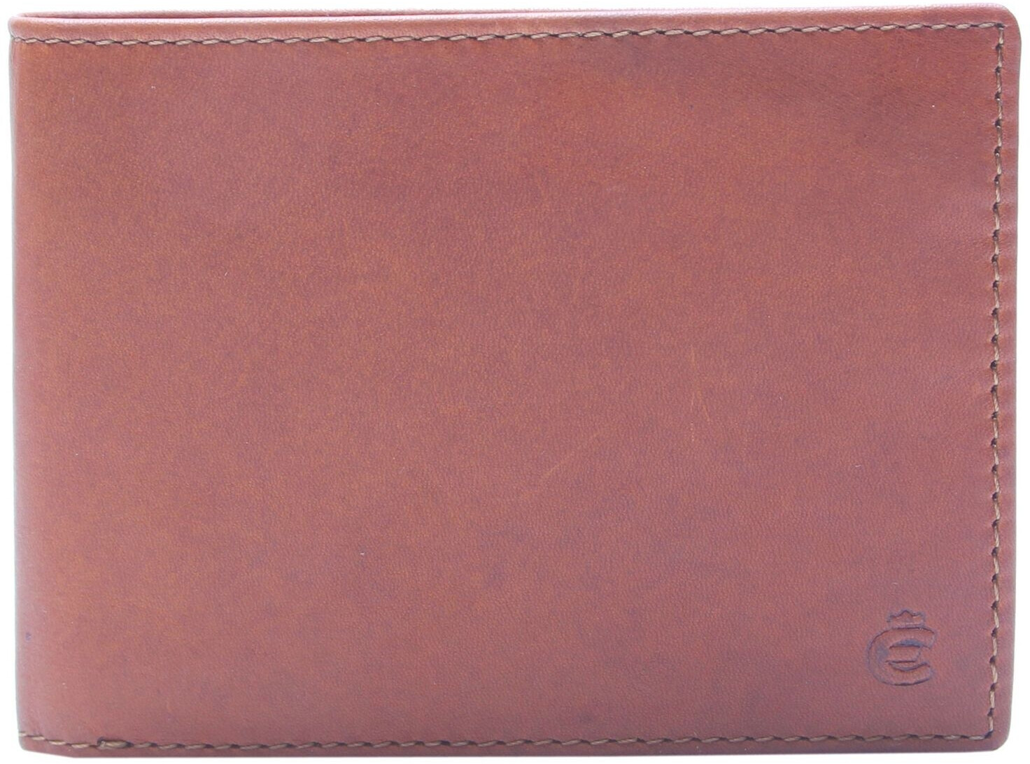 Esquire Schlüsselmäppchen Dallas Croco Key Case Brown