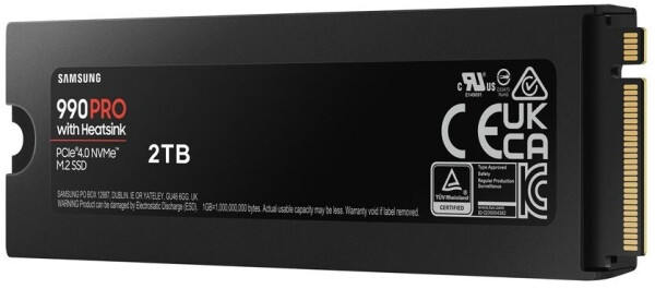 Samsung 990 Pro Heatsink 2TB (MZ-V9P2T0GW), Bild 4