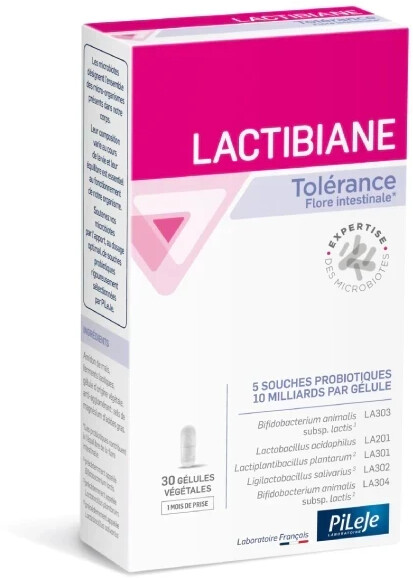 Comprar lactibiane tolerance 30sbrs. a precio online