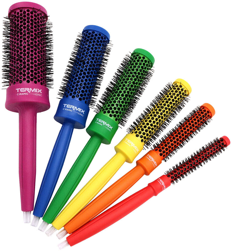 Termix C-Ramic Pride Edition 6-Pack Round Brushes TX1191