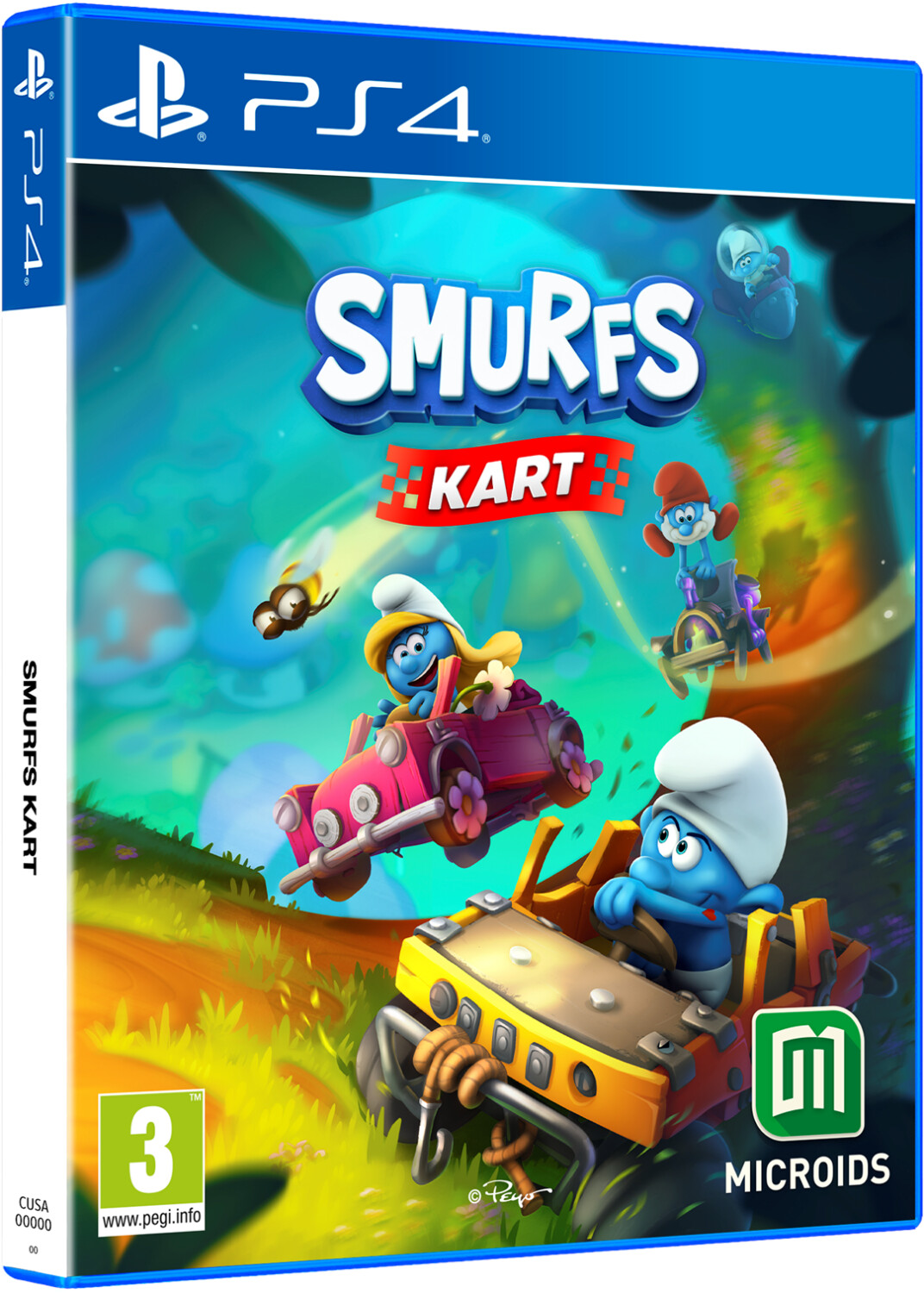 Photos - Game Microids The Smurfs: Kart (PS4)