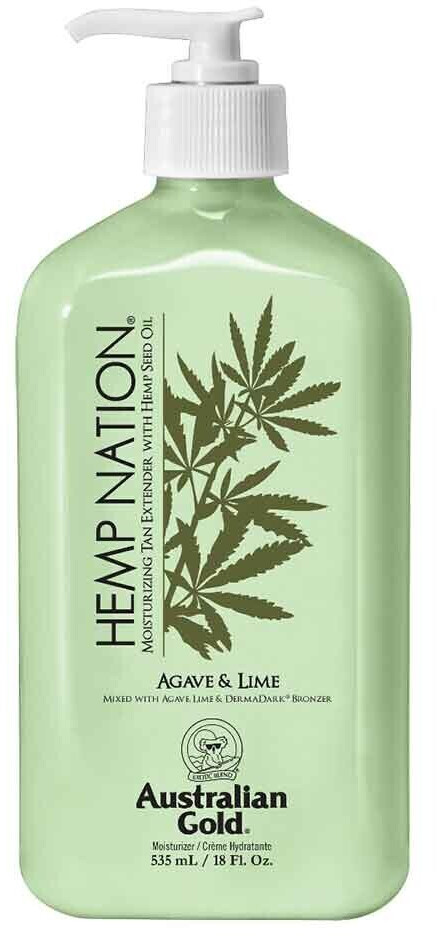 Australian Gold Hemp Nation Agave & Lime Tan Extender Body Lotion (535 ml)