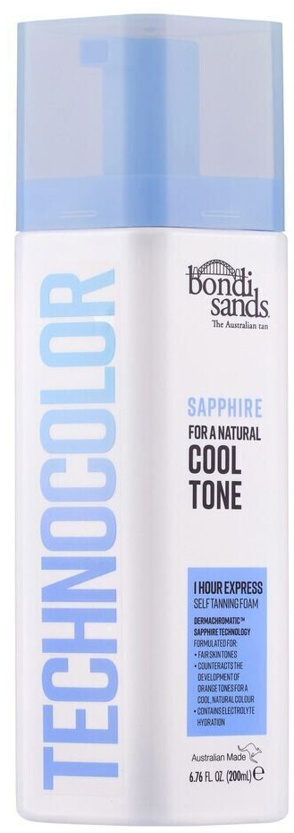 Bondi Sands Technocolor Sapphire 1 Hour Express SelfTanning Foam Cool Natural (200 ml)