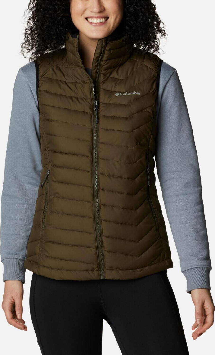 Columbia Powder Lite Vest olive green (1757411-319)