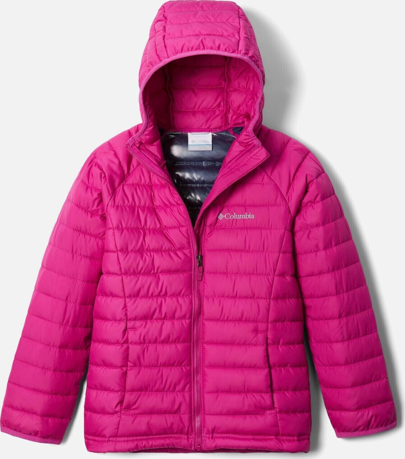 Columbia Powder Lite Girls Hooded Jacket wild fuchsia (1802931-665)