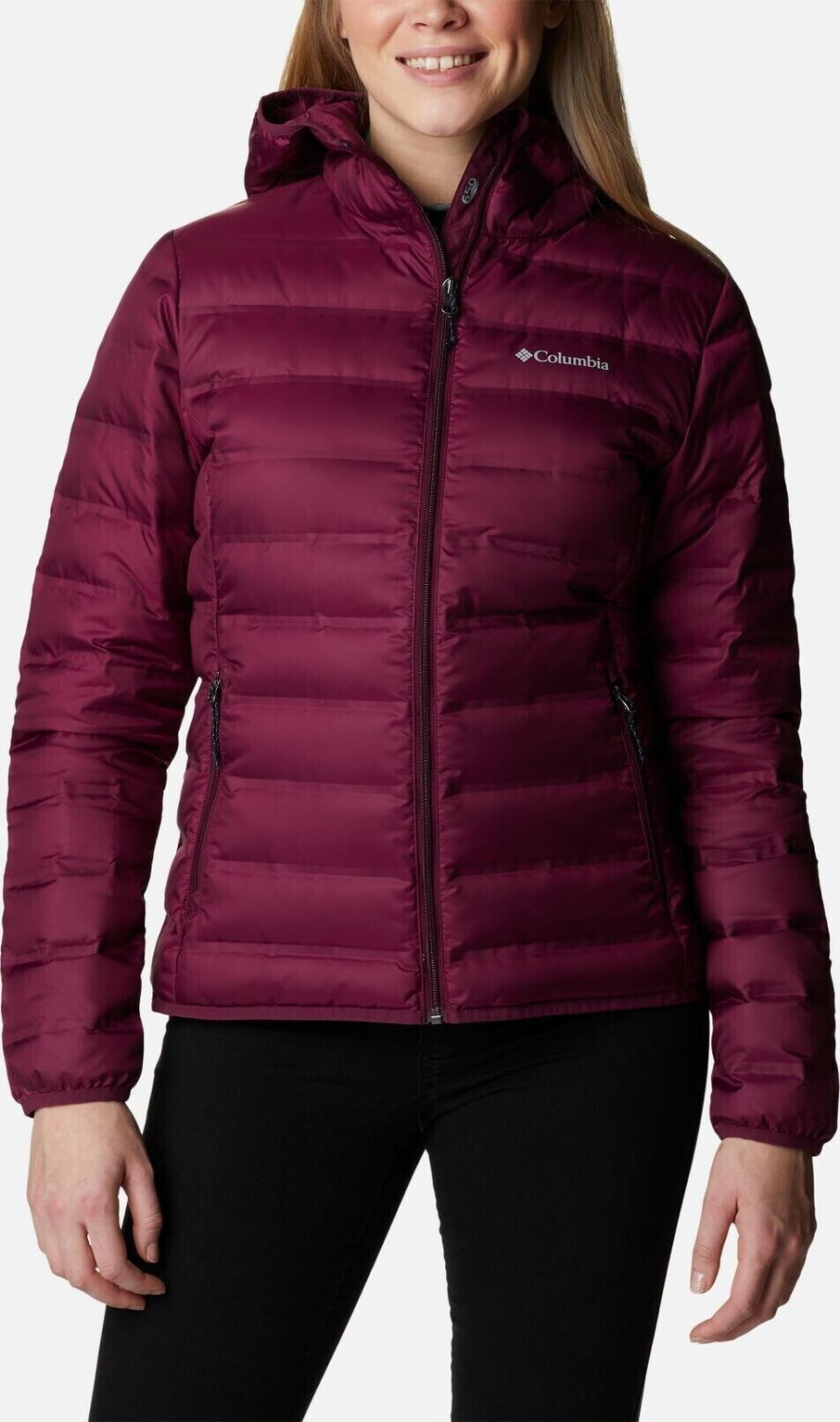 Columbia Lake 22 Down Hooded Jacket marionberry (1859682-616)
