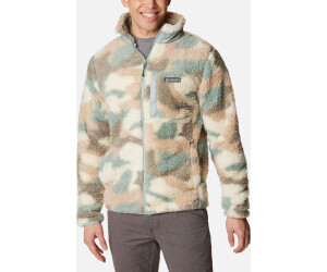 Columbia camo fleece zip up