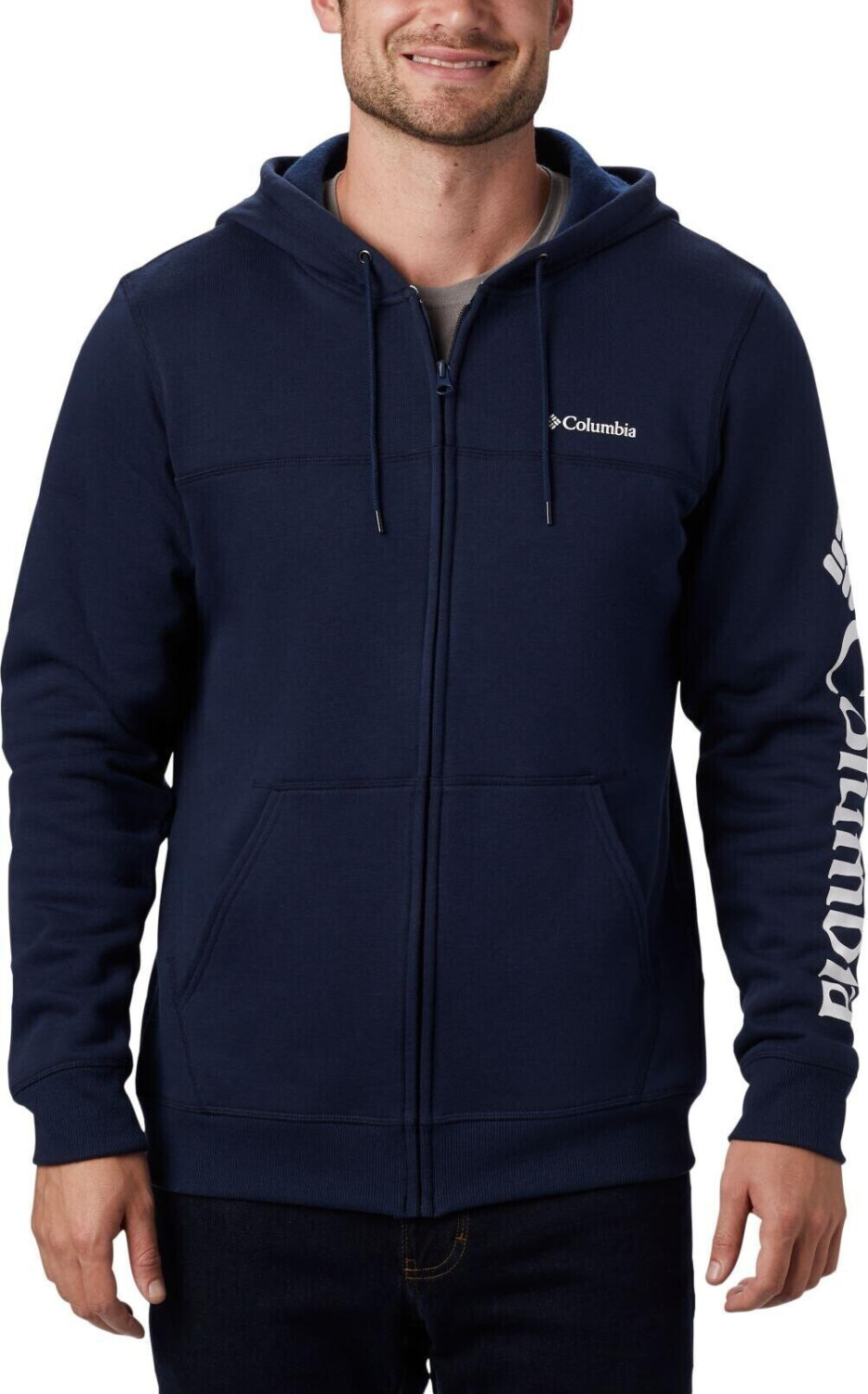 Columbia M Logo Fleece Full Zip collegiate navy/csc sleeve logo (1889163-464)