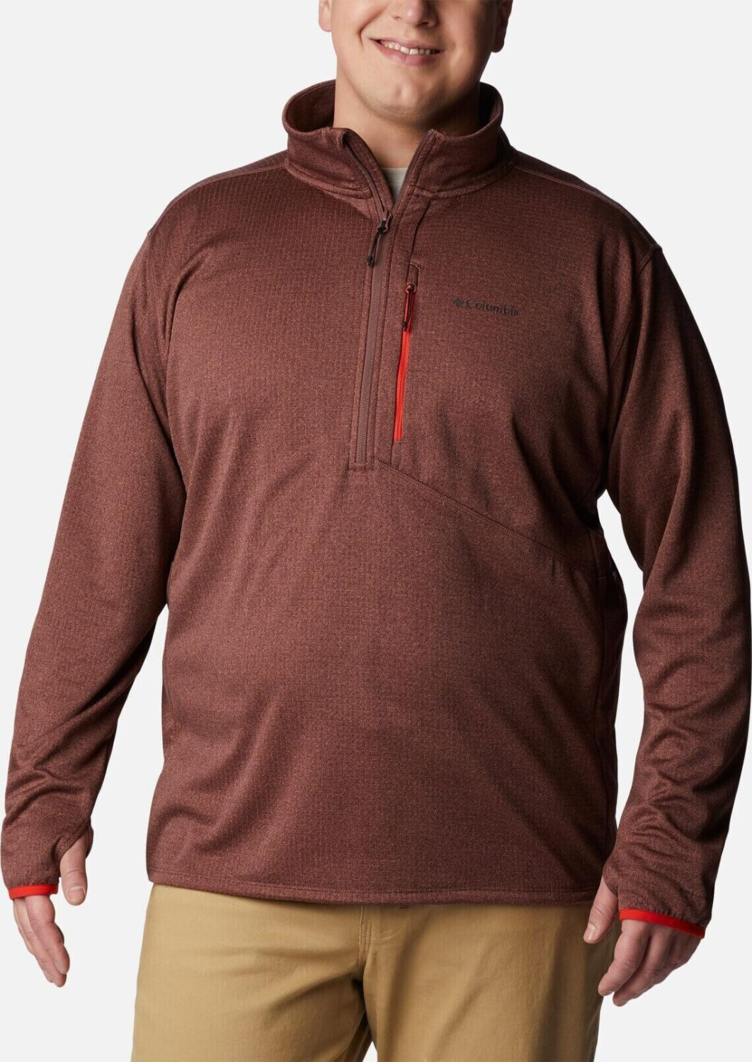 Columbia Park View Fleece Half Zip light raisin heather (1952203-340)