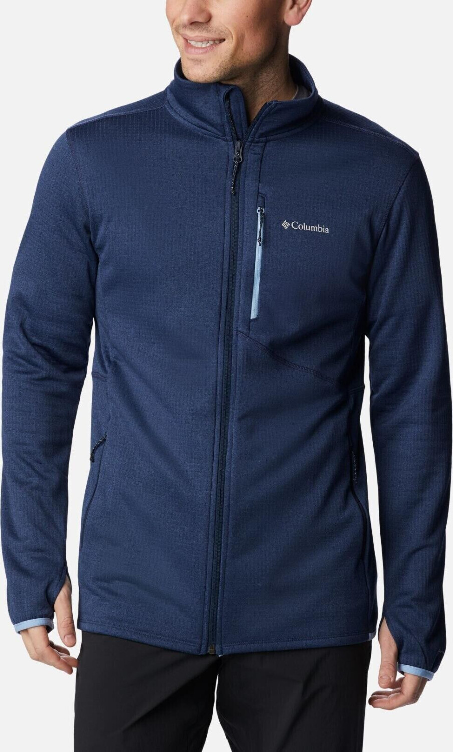 Columbia Park View Fleece Full Zip collegiate navy heather (1952222-467)