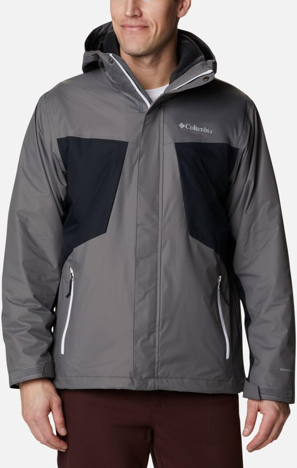 Columbia Tunnel Falls Interchange Jacket city grey/black (1960611-023)