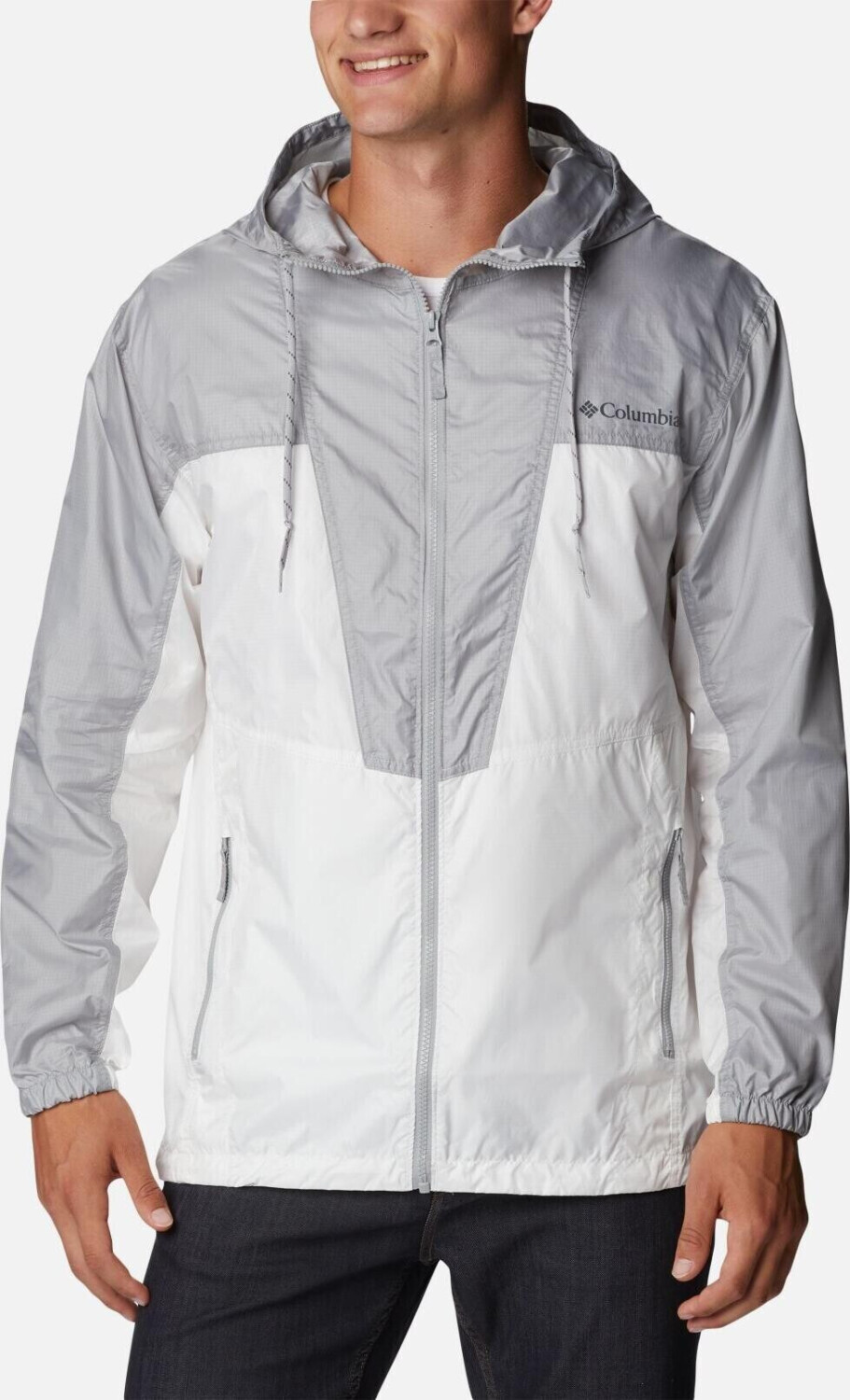 Columbia Trail Traveler Windbreaker white/grey (2036873-100)