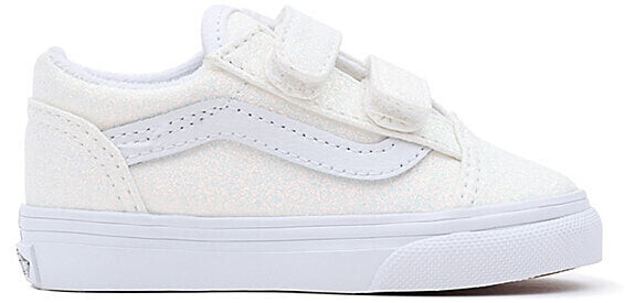 Vans Toddler Old Skool V glitter white ab 50 00 Preisvergleich