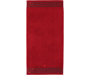 Vossen Vossen Cult de Luxe Handtuch - rot - 50x100 cm ab 13,49 € |  Preisvergleich bei