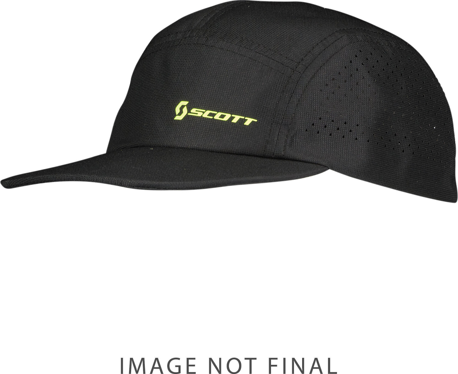 Scott 6-Panel Tech Cap RC Run (289477) black/yellow