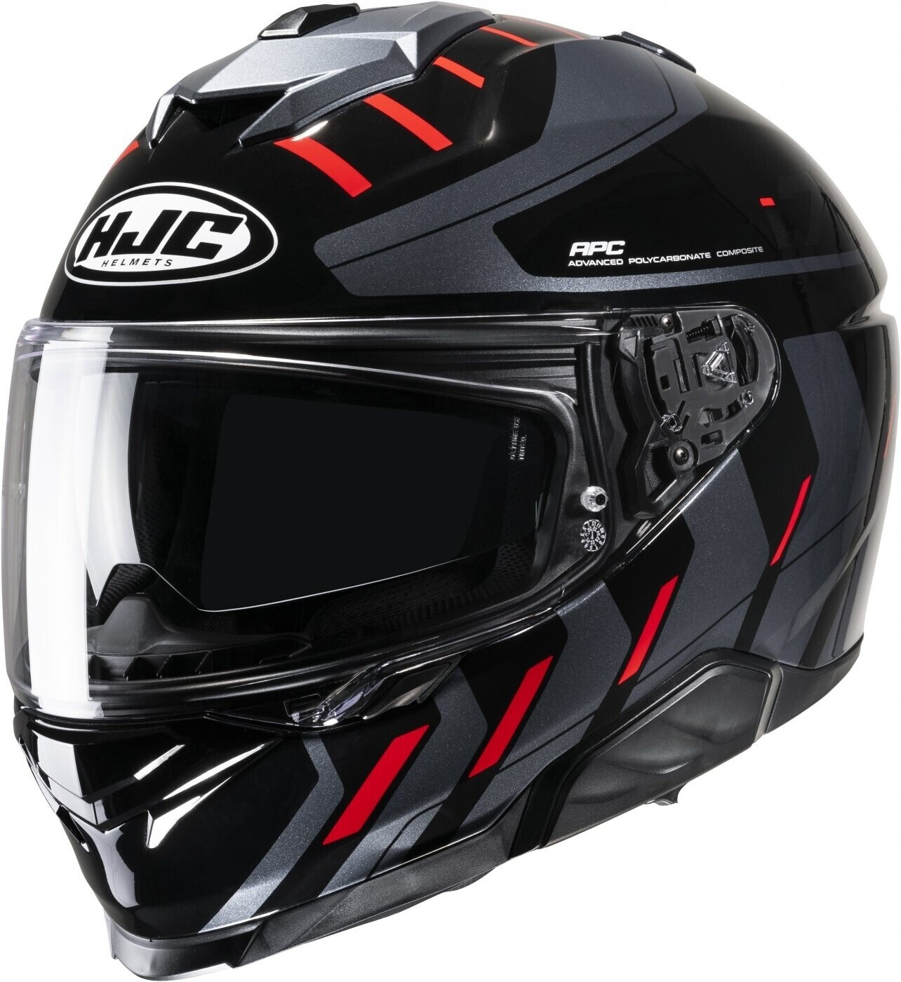 HJC I71 Simo MC1 noir/rouge