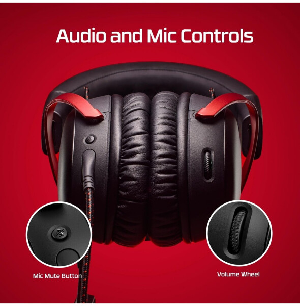 HyperX Cloud III schwarz/rot, Bild 7