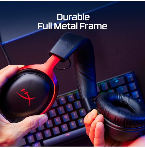 HyperX Cloud III schwarz/rot, Bild 8