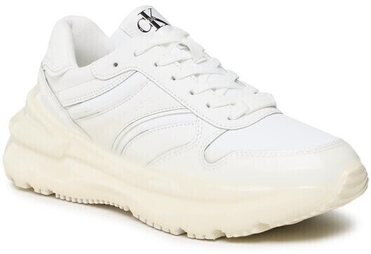 Calvin Klein Chunky Run Low Laceup Dip Wn YW0YW01049 Bright White/Dip Dyed C White YBR